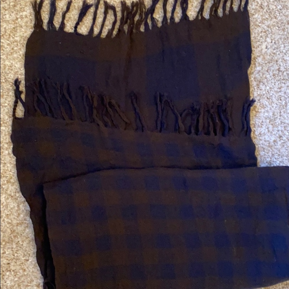 Wool / silk scarf Men